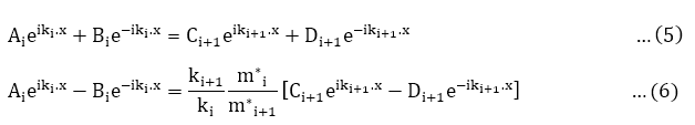 To solve the transmission probability